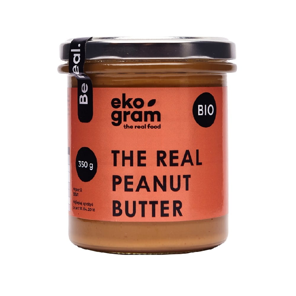 Jordnøddesmør 100% Øko BIO 350 g