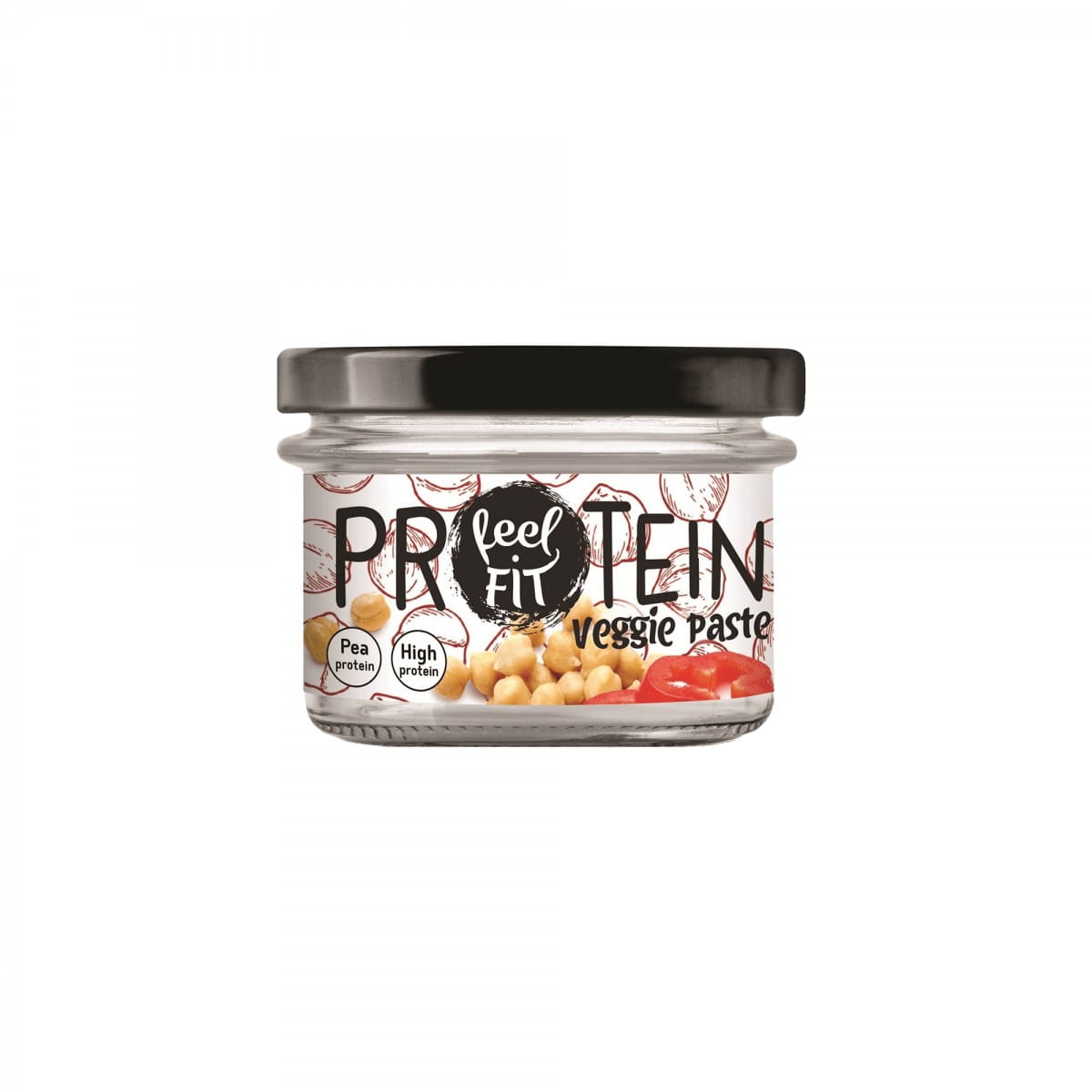 Pasta sayuran dengan paprika asap dan protein kacang polong 185 g FEELFIT