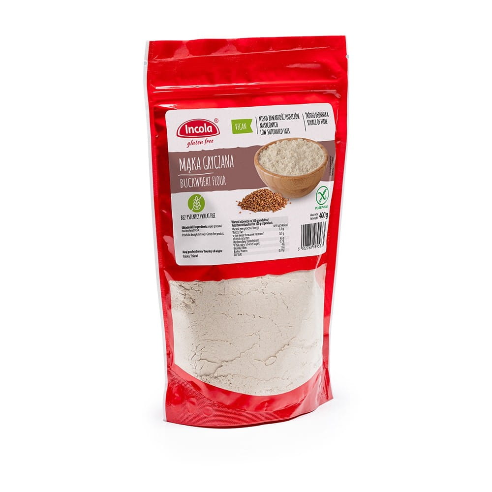 Glutenfritt bokhvetemel 400 g GFS POLAND