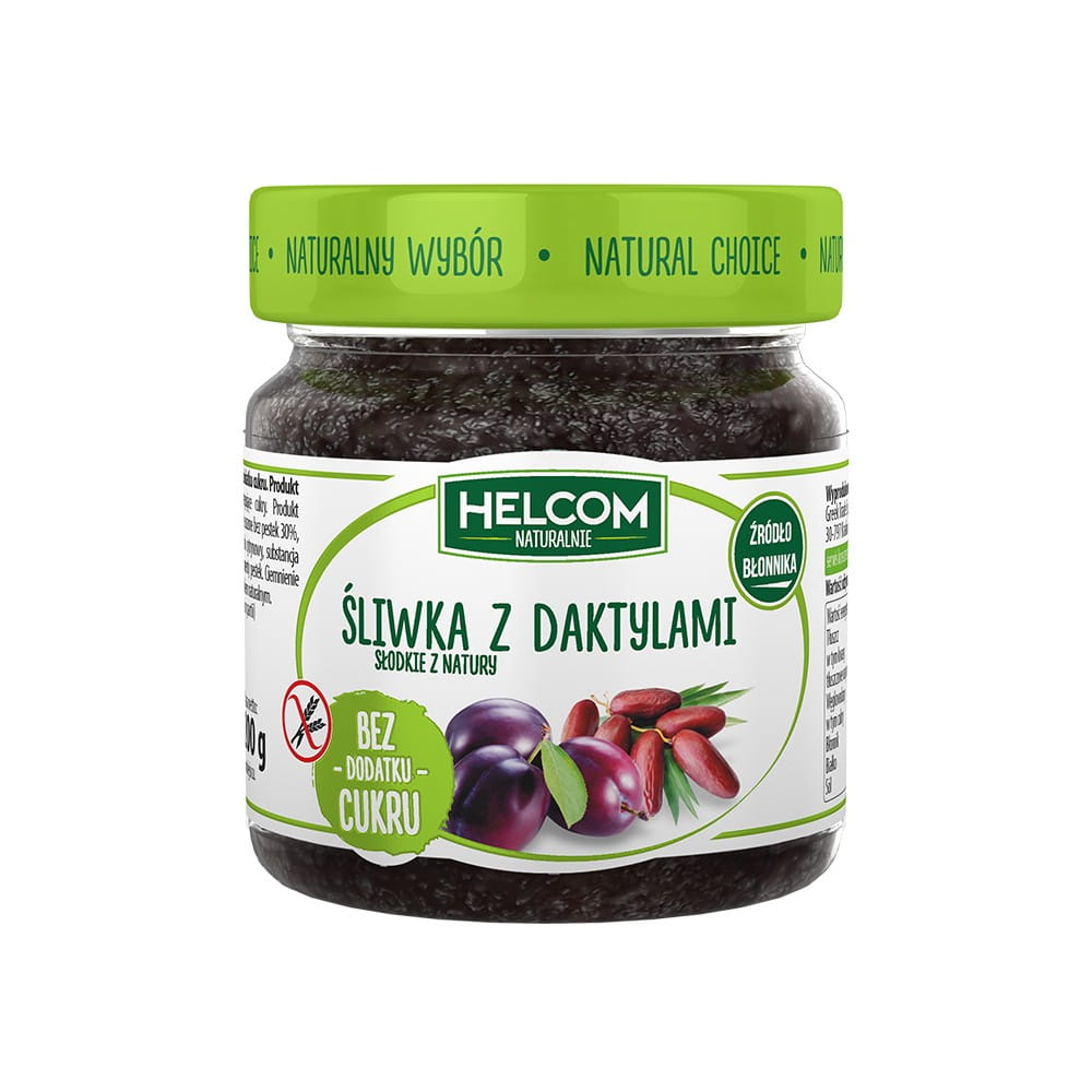 Plommefruktpasta med dadler 200 g