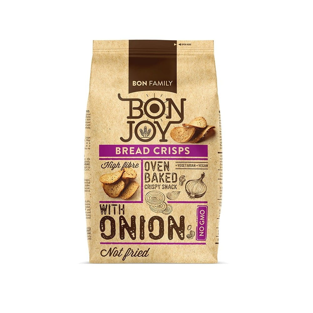 Chipsy z chleba s cibulovou příchutí 50 g