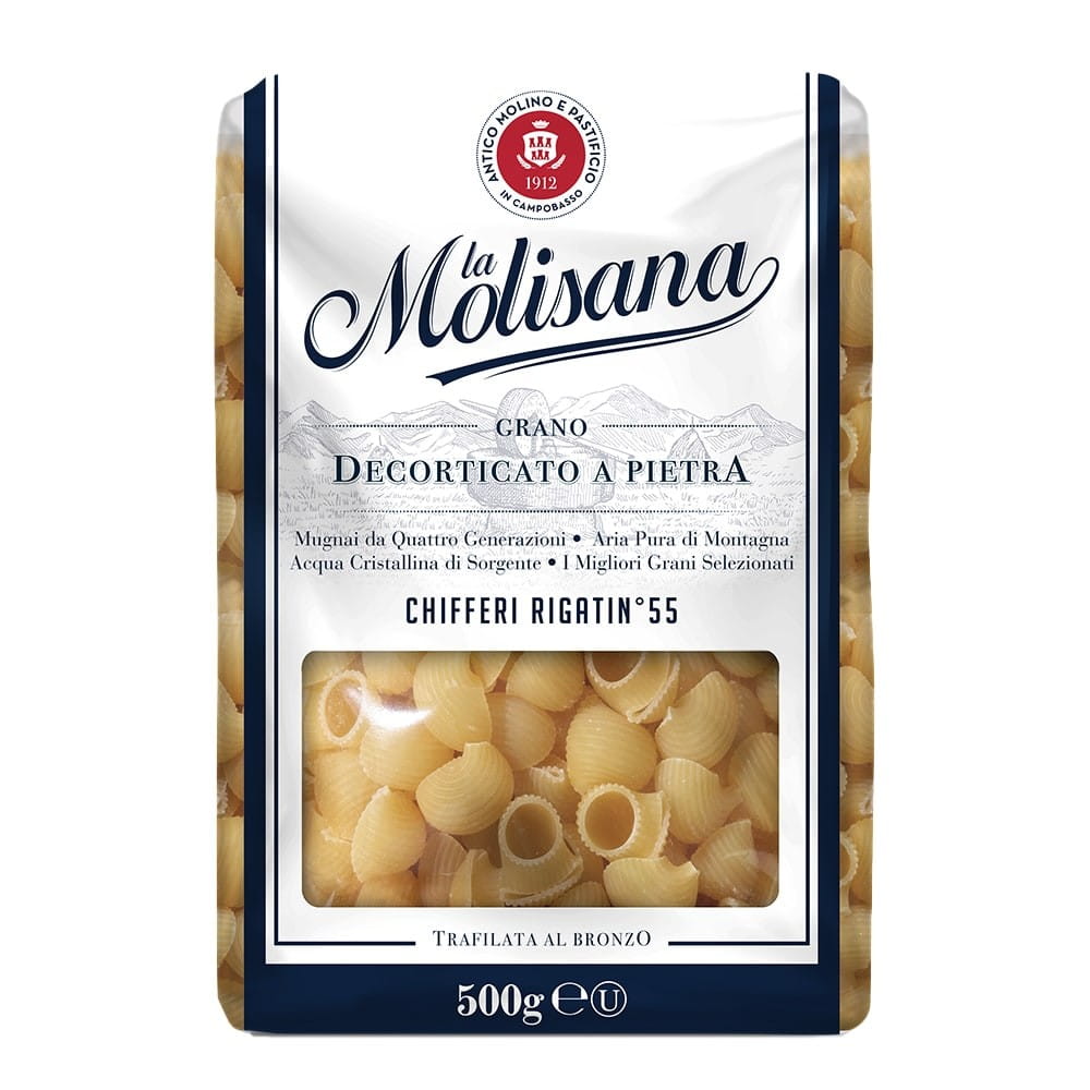 Chifferi-Rigati-Těstoviny Nr. 55 500 g LA MOLISANA