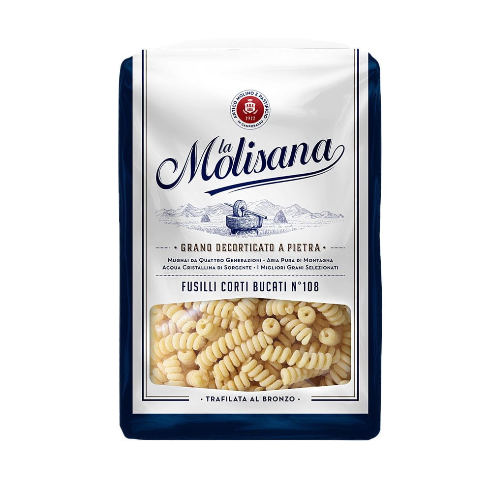 Fusilli Corti Bugati Těstoviny Nr. 108 500 g LA MOLISANA