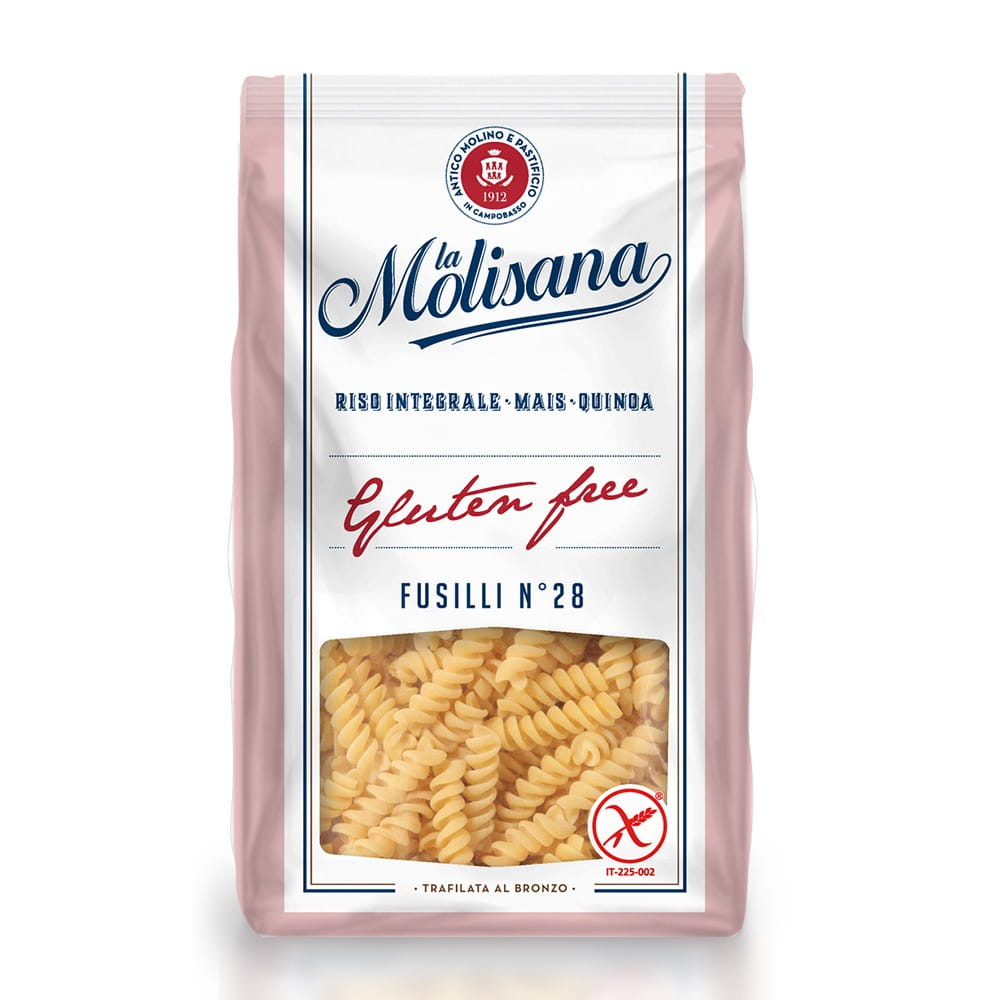 Fusilli těstoviny č. 28 bez lepku 400 g LA MOLISANA