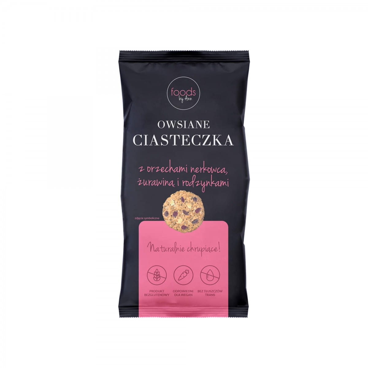 Ovesné sušenky s brusinkami a rozinkami 100 g FOODS BY ANN