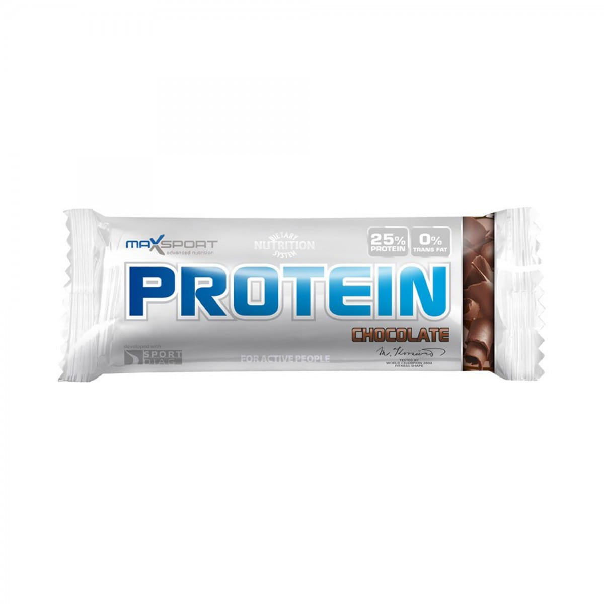 Protein chocolate bar 60 g MAXSPORT