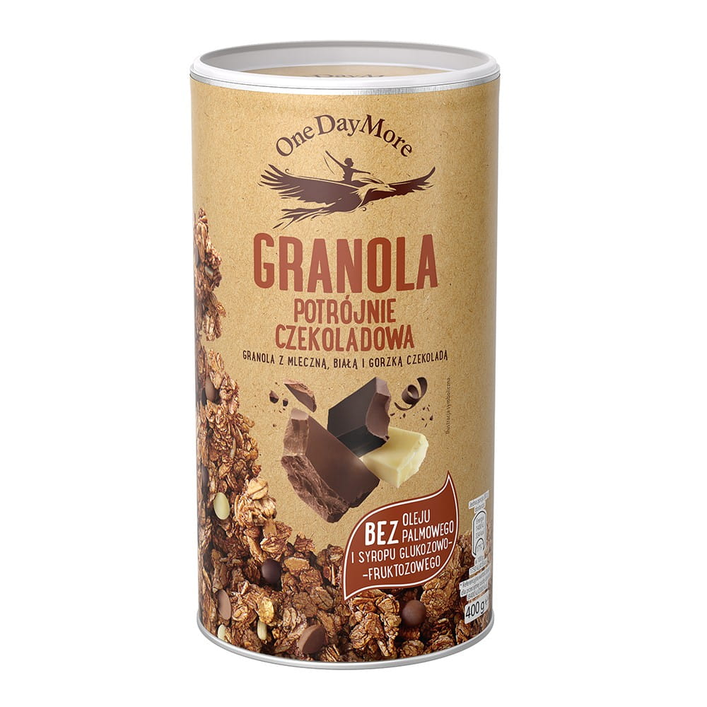 Dreifach-Schokoladen-Granola 400 g