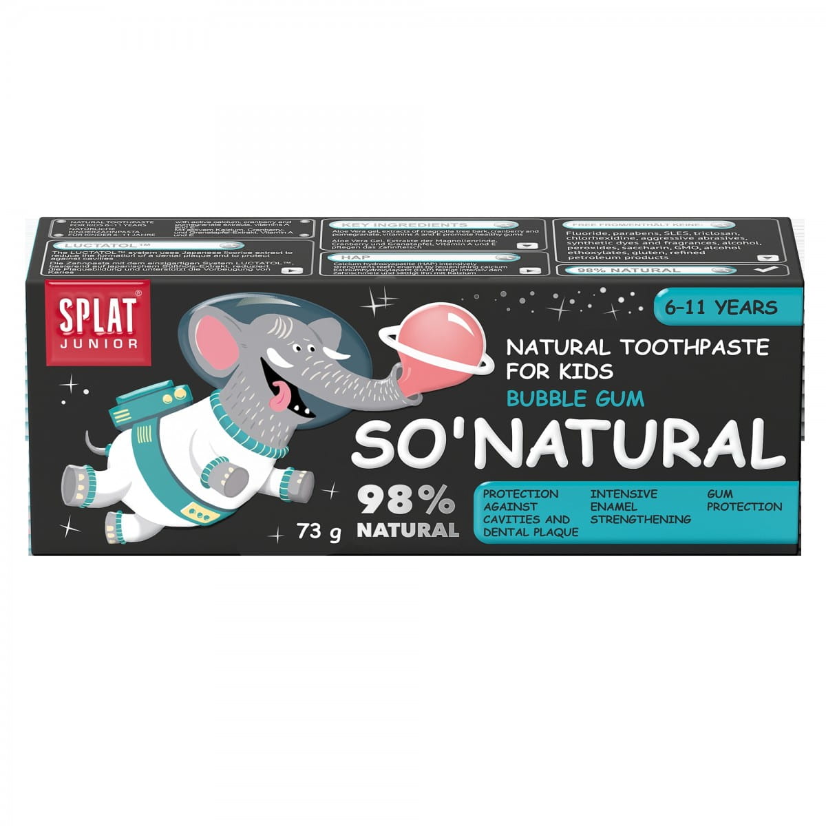 Kem đánh răng cho trẻ em hương kẹo cao su 6 - 11 tuổi 73 g