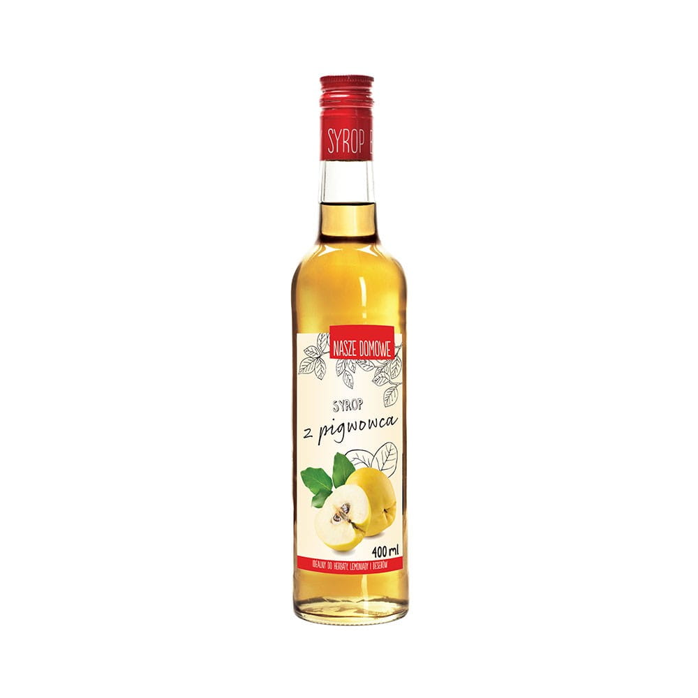 Quittensirup 400 ml PRÉMIUM RŮŽOVÝ