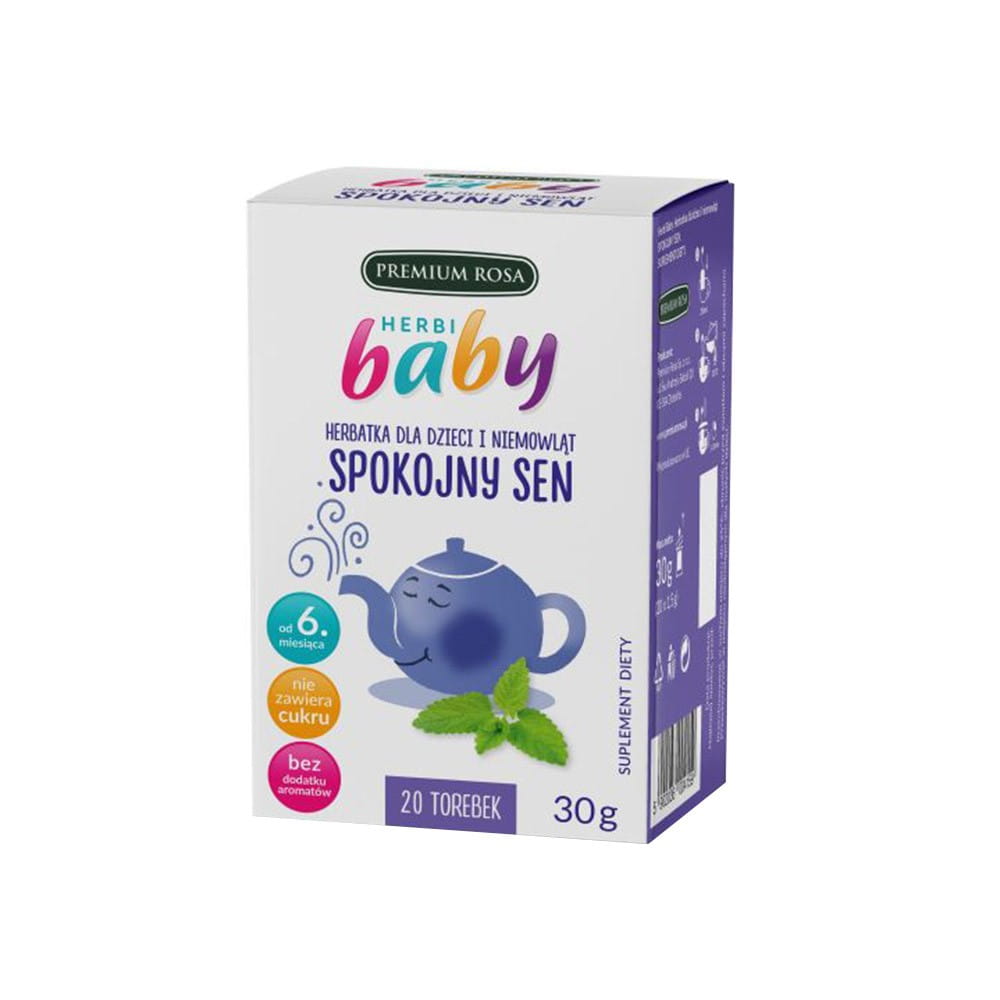Čaj pro děti a batolata klidný spánek 20 sáčků PREMIUM ROSA