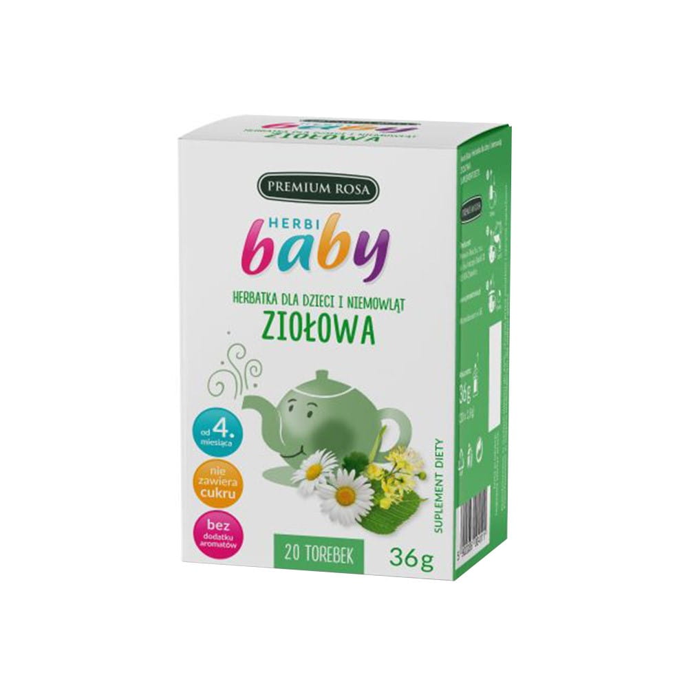Kräutertee für Kinder und Babys 20 PREMIUM ROSA Beutel
