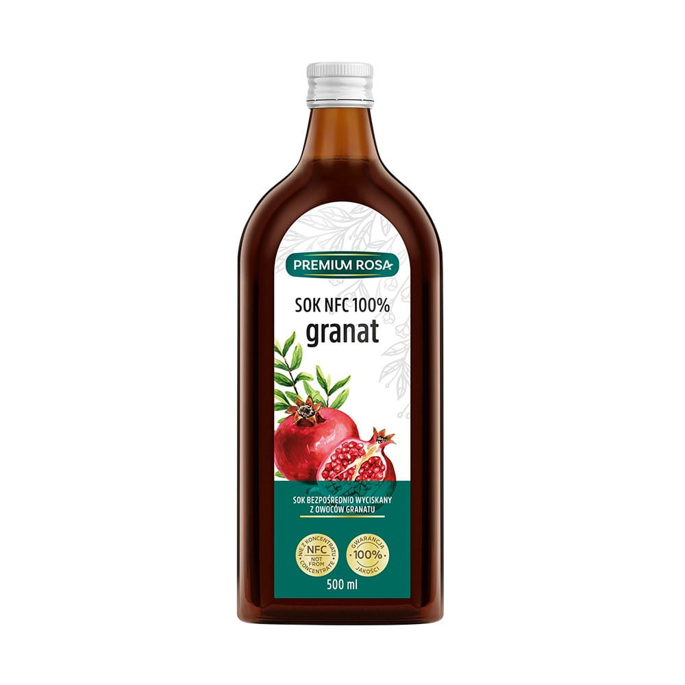 Pomegranate juice 100% 500 ml PREMIUM PINK