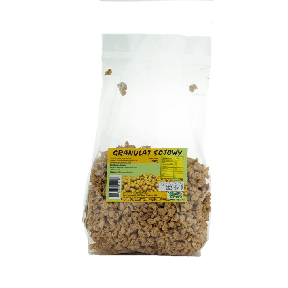 Sójový granulát 200 g PRO NATURA
