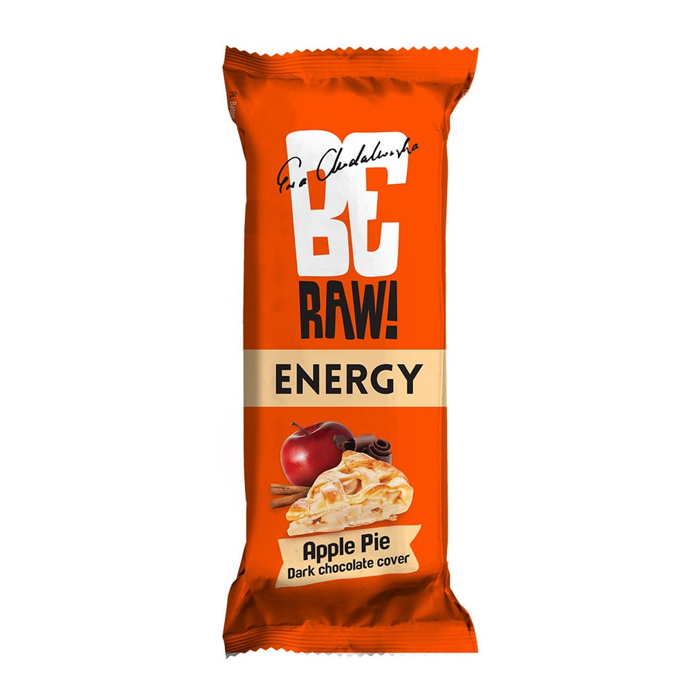 Bar Tenaga Apple Pie dalam Coklat Gelap 40 g