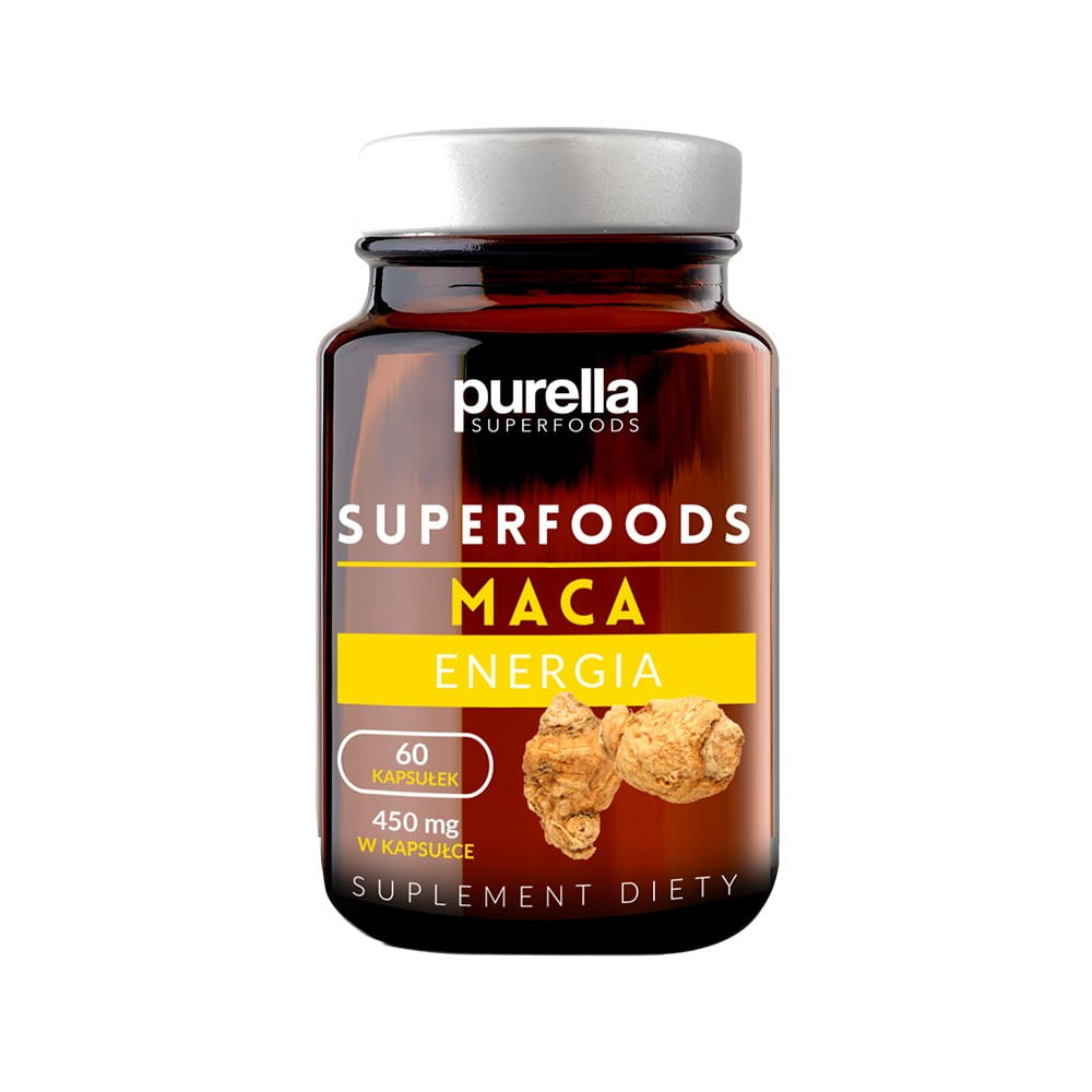 Superfoods Maca Energi 33 g - 60 Kapslar PURELLA FOOD
