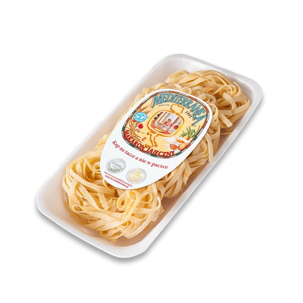 Vaječné nudle se stuhou, široké 250 g