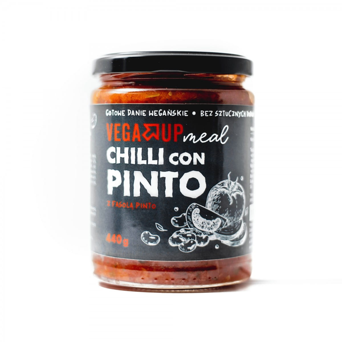 Ceci e fagioli in salsa di pomodoro 440 g - VEGA UP