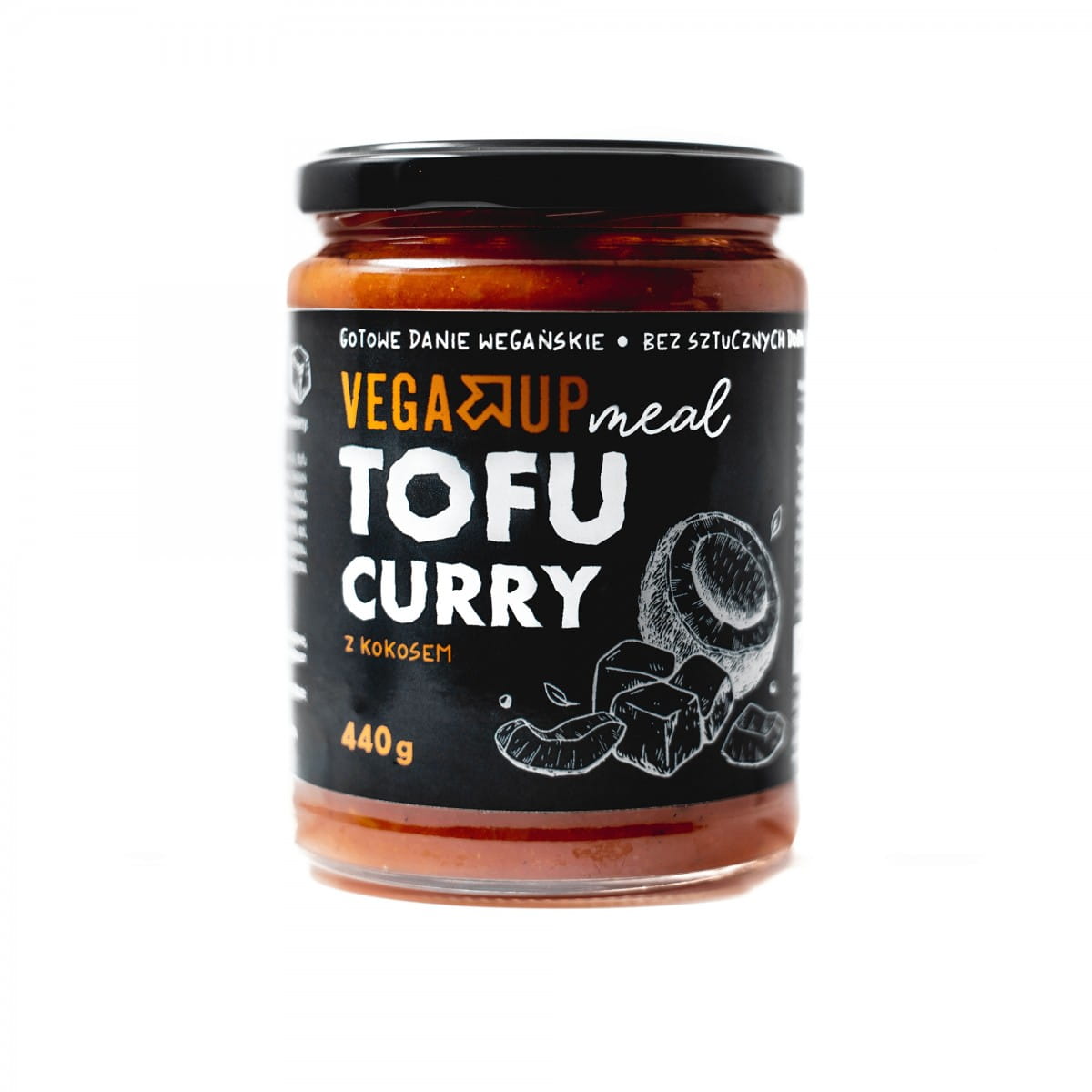 Tofu-Curry s kokosem 440 g - VEGA UP
