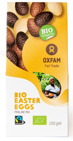 Schoko-Pralinen Osterei-Mix fair gehandelt BIO 160 g OXFAM