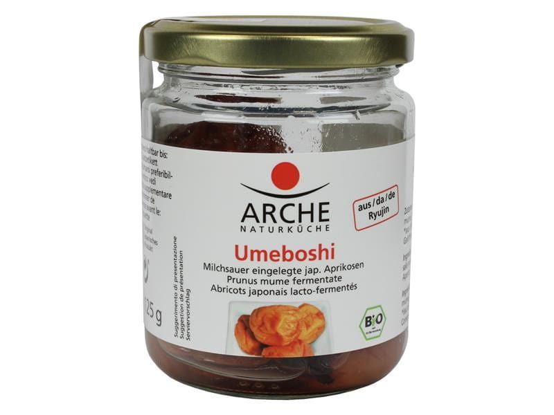 Umeboshi nakládané japonské meruňky BIO 125 g sklenice ARCHE