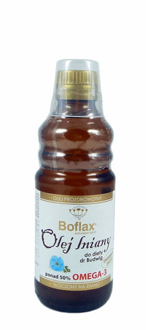 Boflax-Leinöl für die Ernährung von Dr. Budwig 250ml WNIRZ INSTITUT