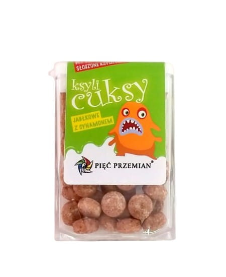 Cuksy jablko se skořicí s xylitolem 13g PĚT ZMĚN