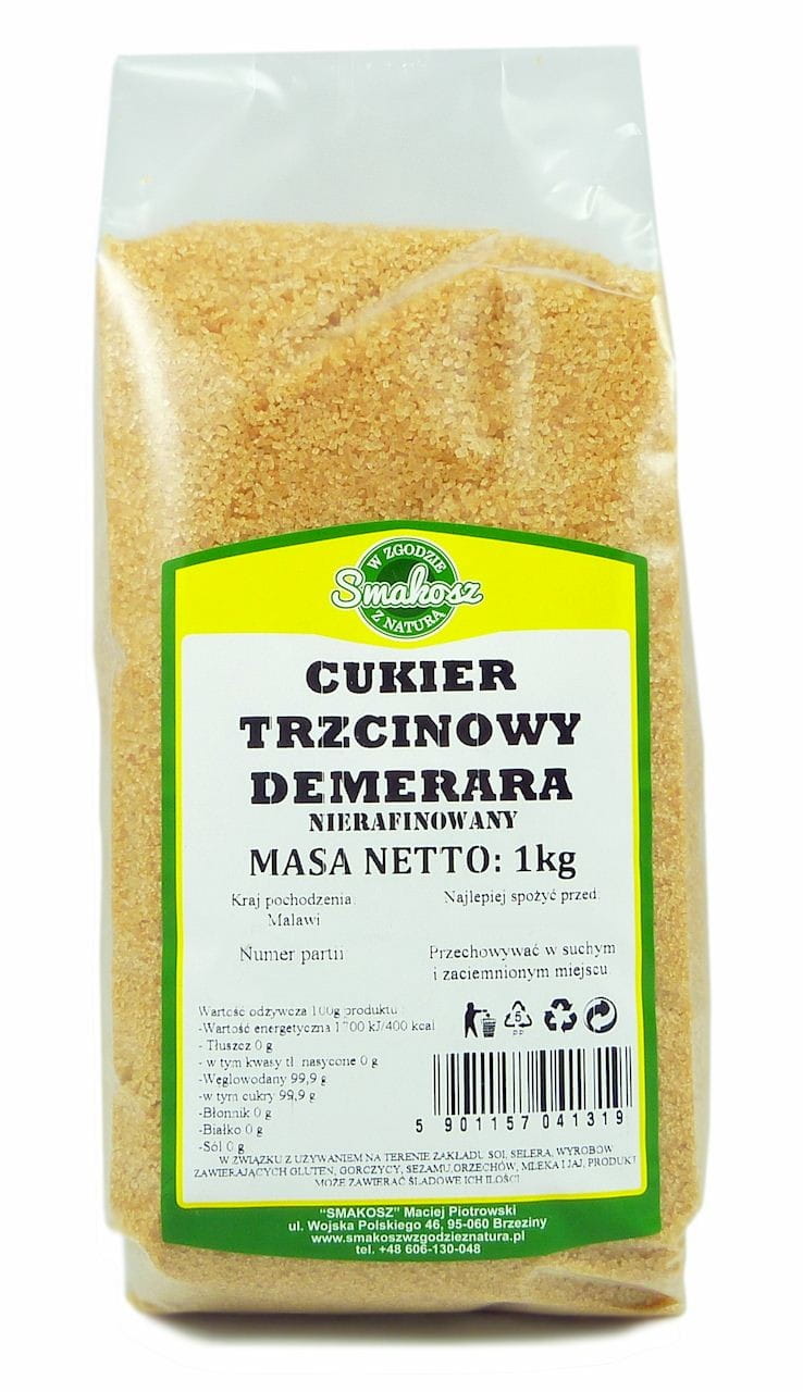 Demerara Rohrzucker 1kg LECKER