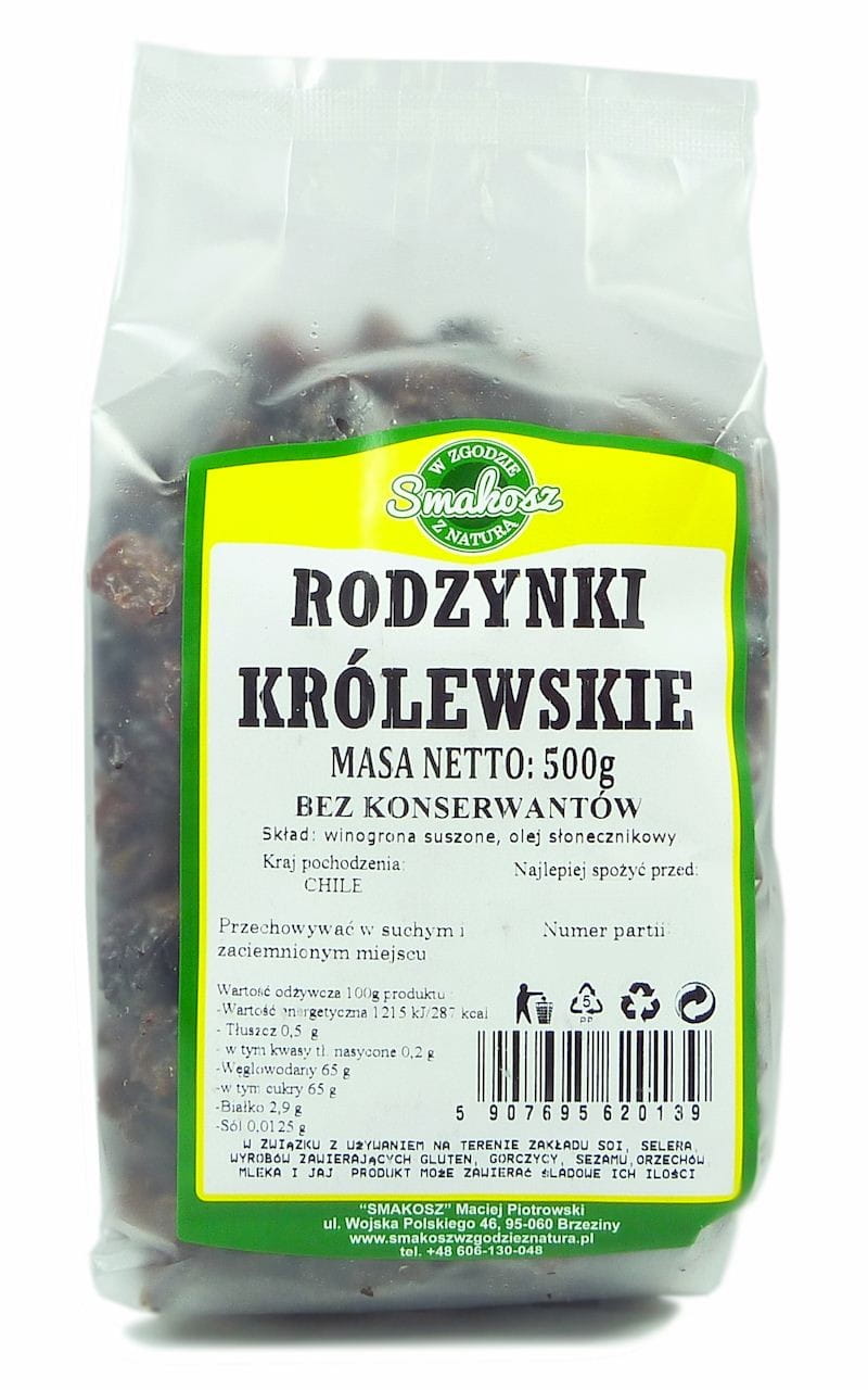 Königliche Rosinen 500g KÖSTLICH