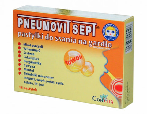 Pneumovit Septum-Lutschtabletten x16 GORVITA