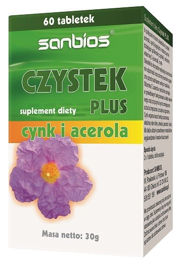 Cistus plus 60tab. SANBIOS