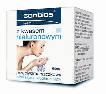 Creme med Hyaluronsyre 50ml SANBIOS