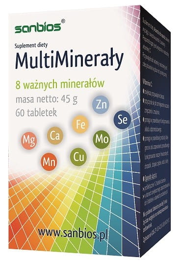 Multimineralien 60 Tabletten SANBIOS