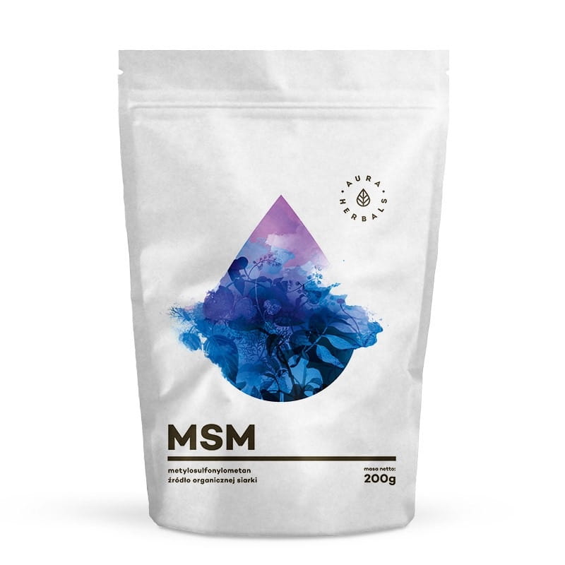 MSM Soufre Organique 200g AURA HERBALS