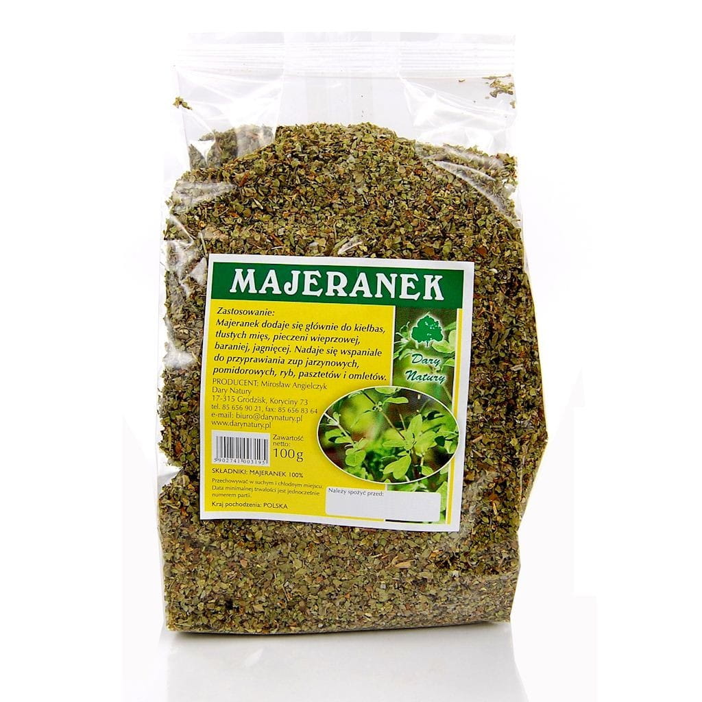 Majoránka - velká krabička s 100 g DARY PŘÍRODY