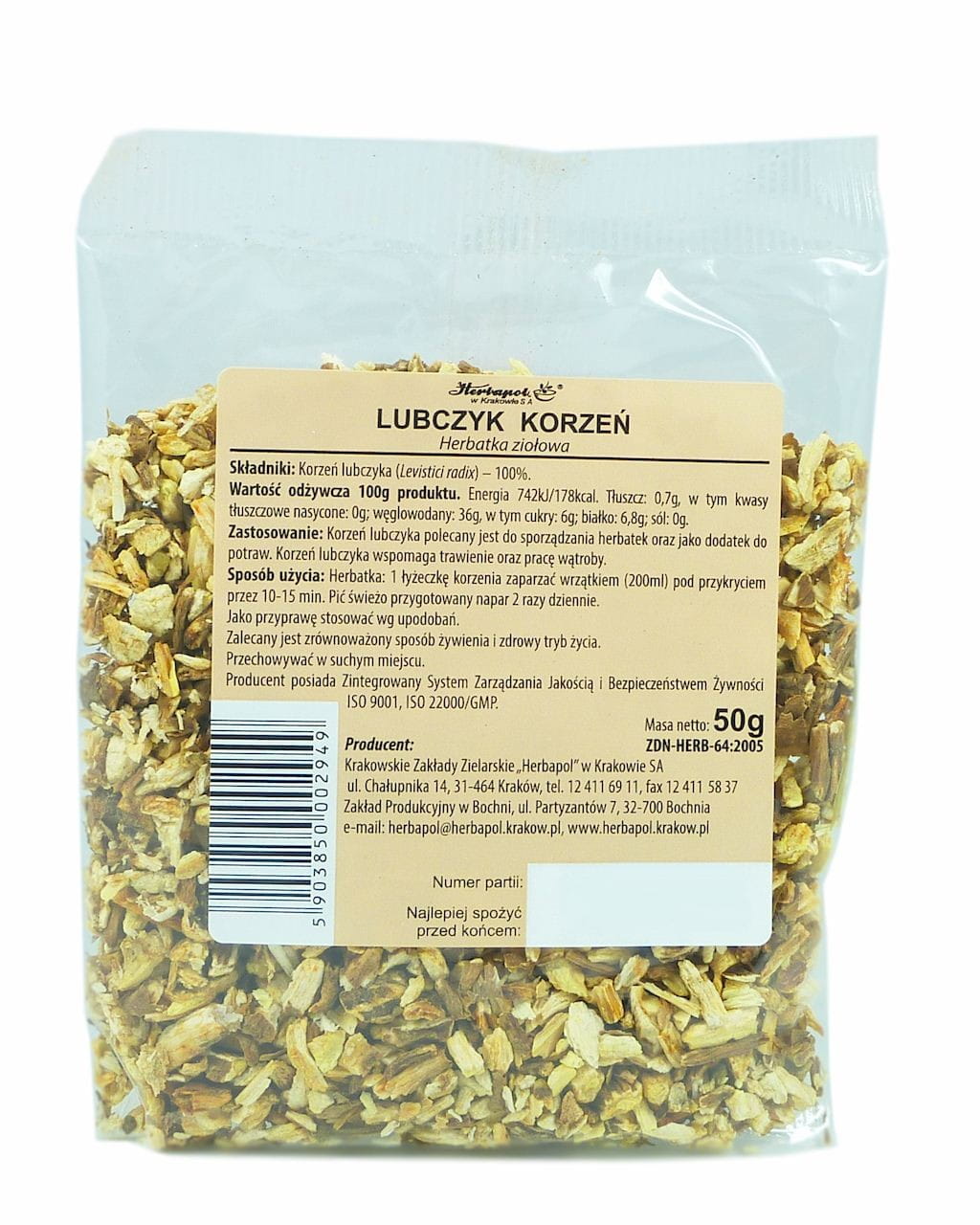 Liebstöckelrod 50g HERBAPOL