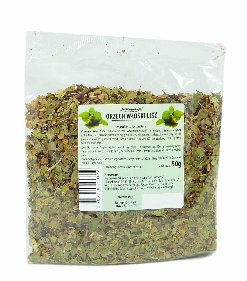 Valnötsblad 50g HERBAPOL