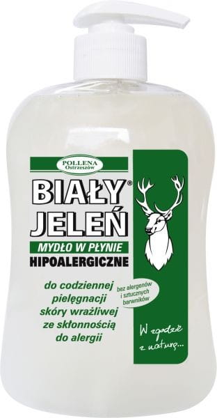 Spender für natürliche Flüssigseife 500ml WHITE DEER