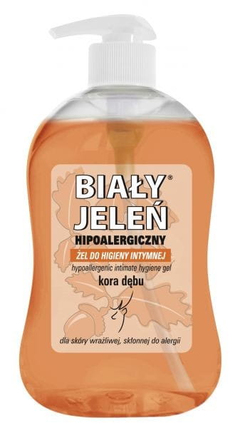 Gel pro intimní péči + dubová kůra 500ml WHITE DEER