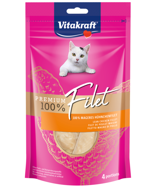 PREMIUM FILET Hähnchen 70g Delikatesse / Katze - VITAKRAFT