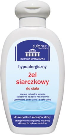 Hypoallergenes Sulfidgel für Gesicht und Körper 200 g SULFUR