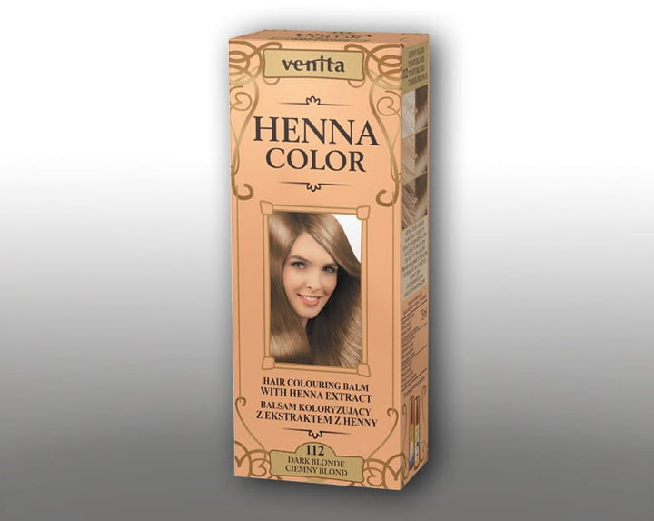 Henna-Tube 112 mørk blond VENITA