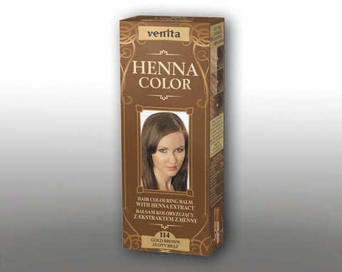 Henna-Tube 114 goldbraun VENITA