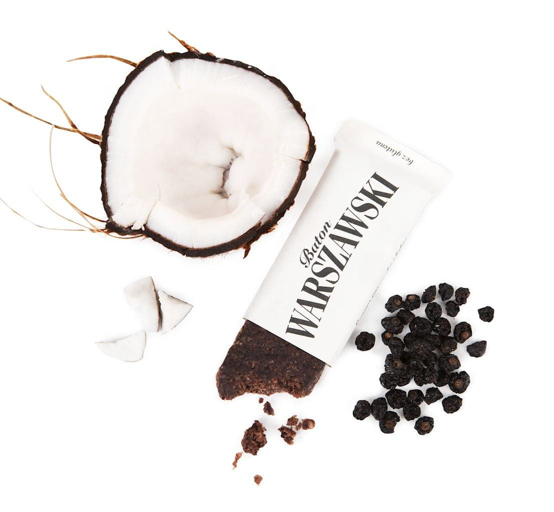 Groselha preta e coco 60g - WARSAW BAR