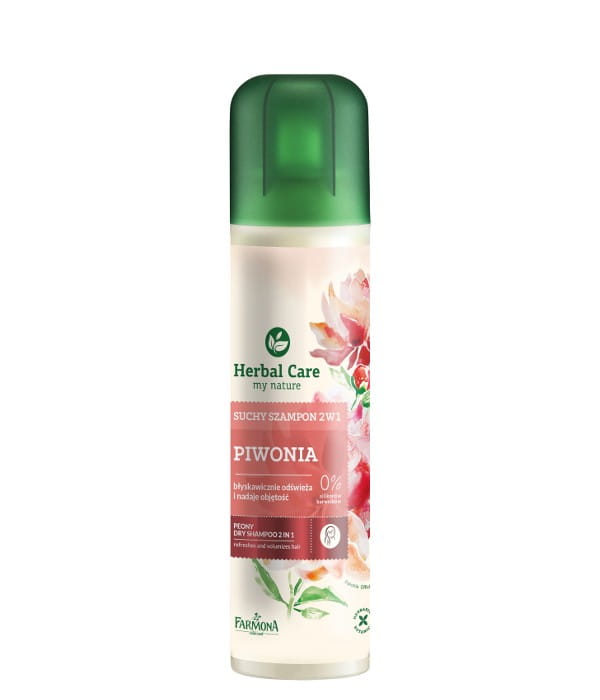 Pfingstrosen-Trockenshampoo 2in1 (erfrischt und verleiht Volumen) 180ml HERBAL CARE