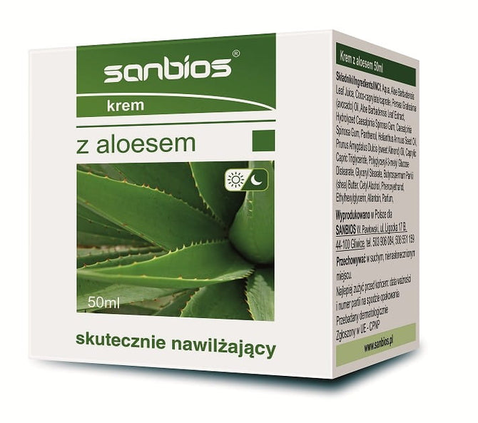 Creme med Aloe Vera 50ml SANBIOS