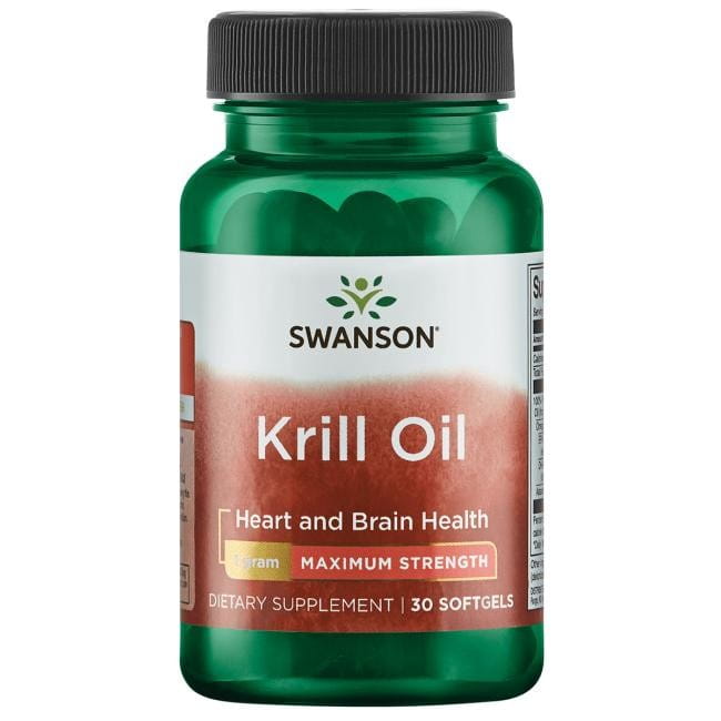 Krillöl 1000mg 30sgels. - SWANSON Krillöl