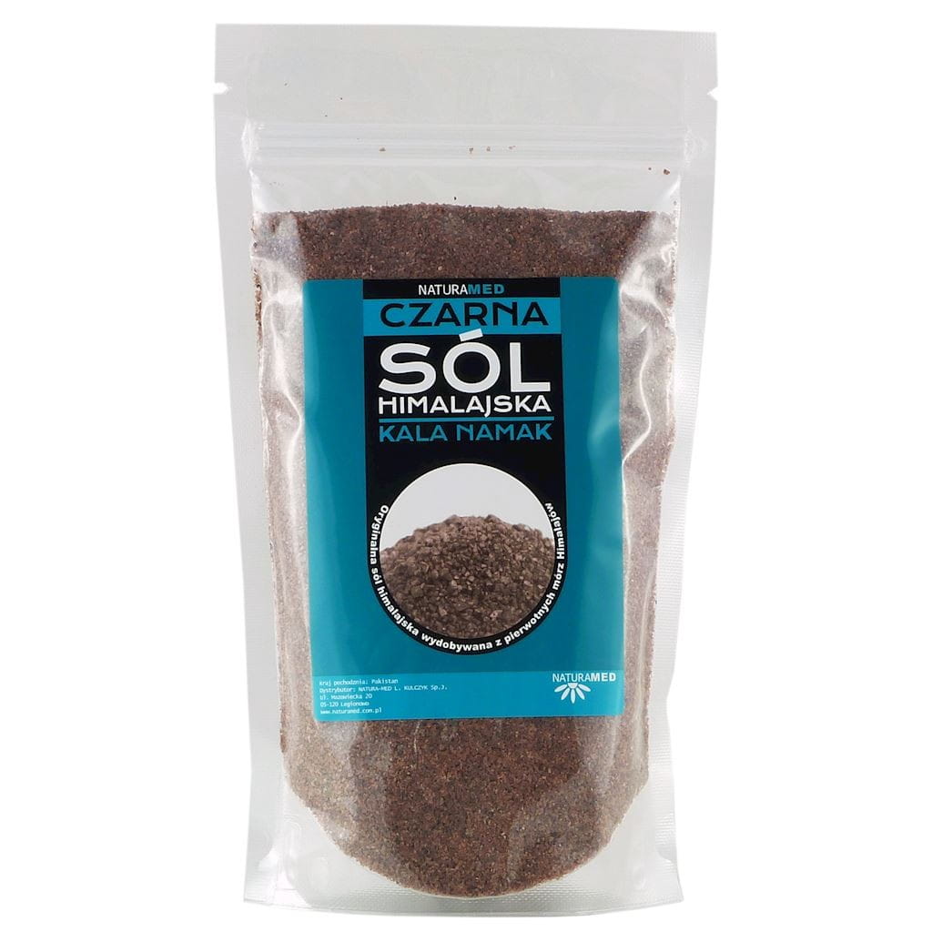 Sel noir de l'Himalaya fin Kala Namak 500g NATURAMED