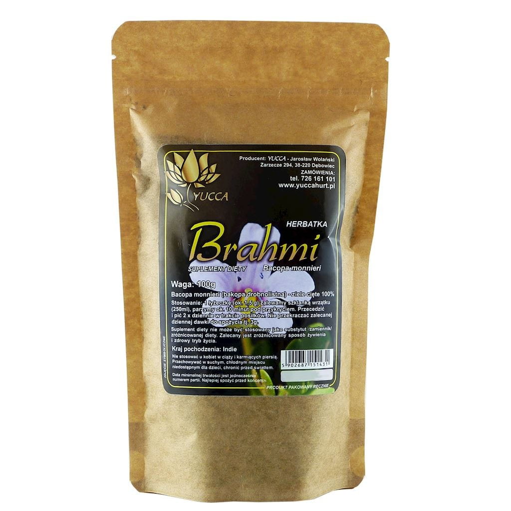 Brahmi - Bacopa Monnieri - geschnittenes Kraut 100g PROHERBIS