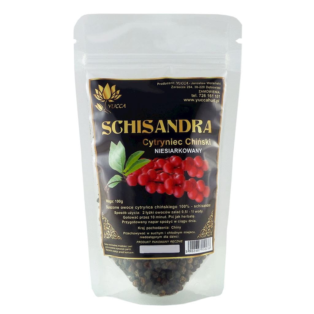 Schisandra - Limone cinese - Frutta secca 100g PROHERBIS