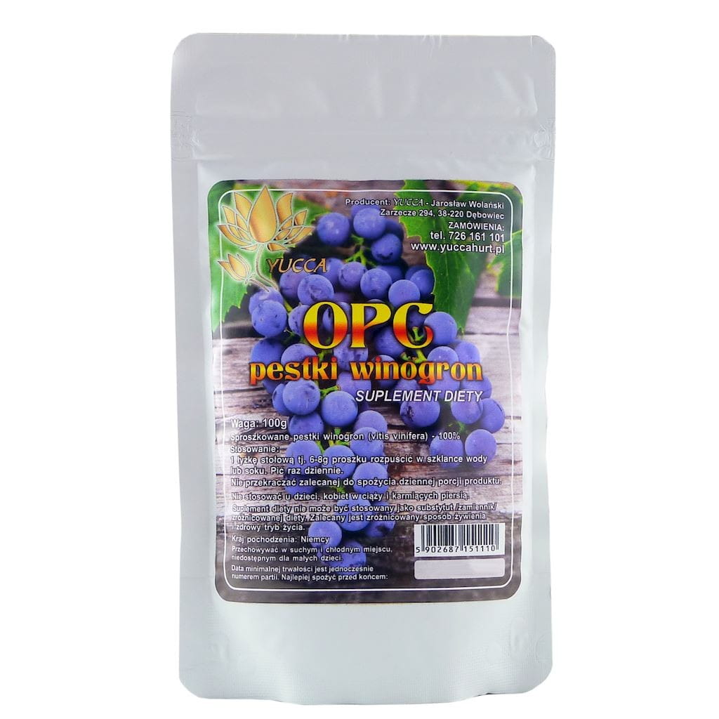OPC - ground grape seeds 100g PROHERBIS